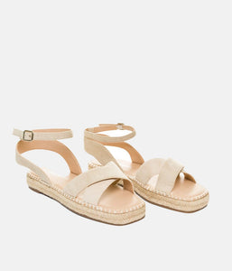 Cream espadrilles for women