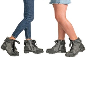 QUADSis Brooke Boot Silver